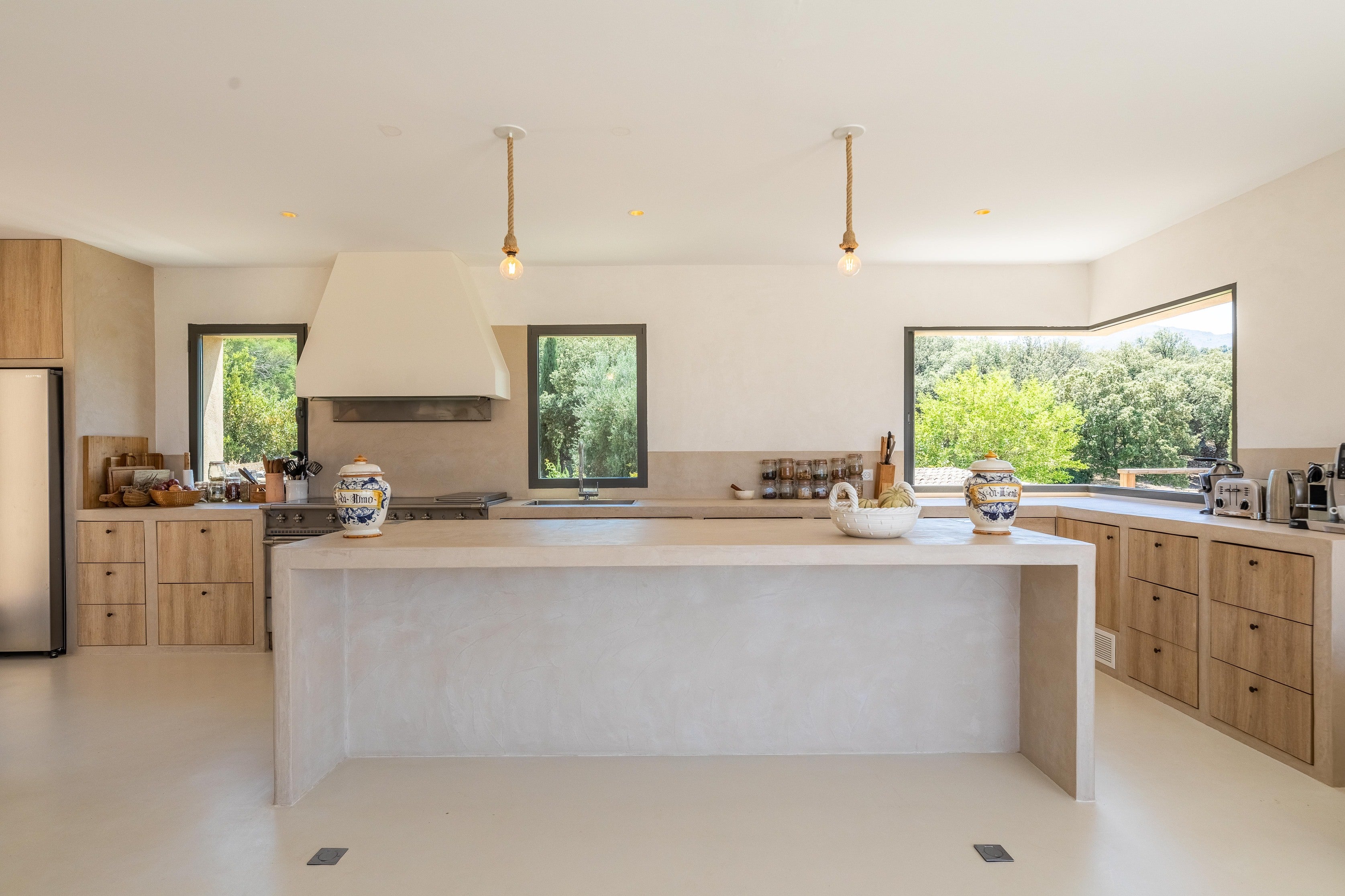 open kitchen